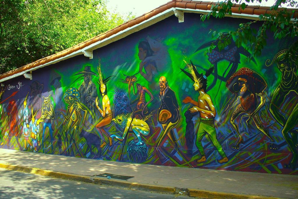 Hostel De Los Artistas Мендоса Екстер'єр фото